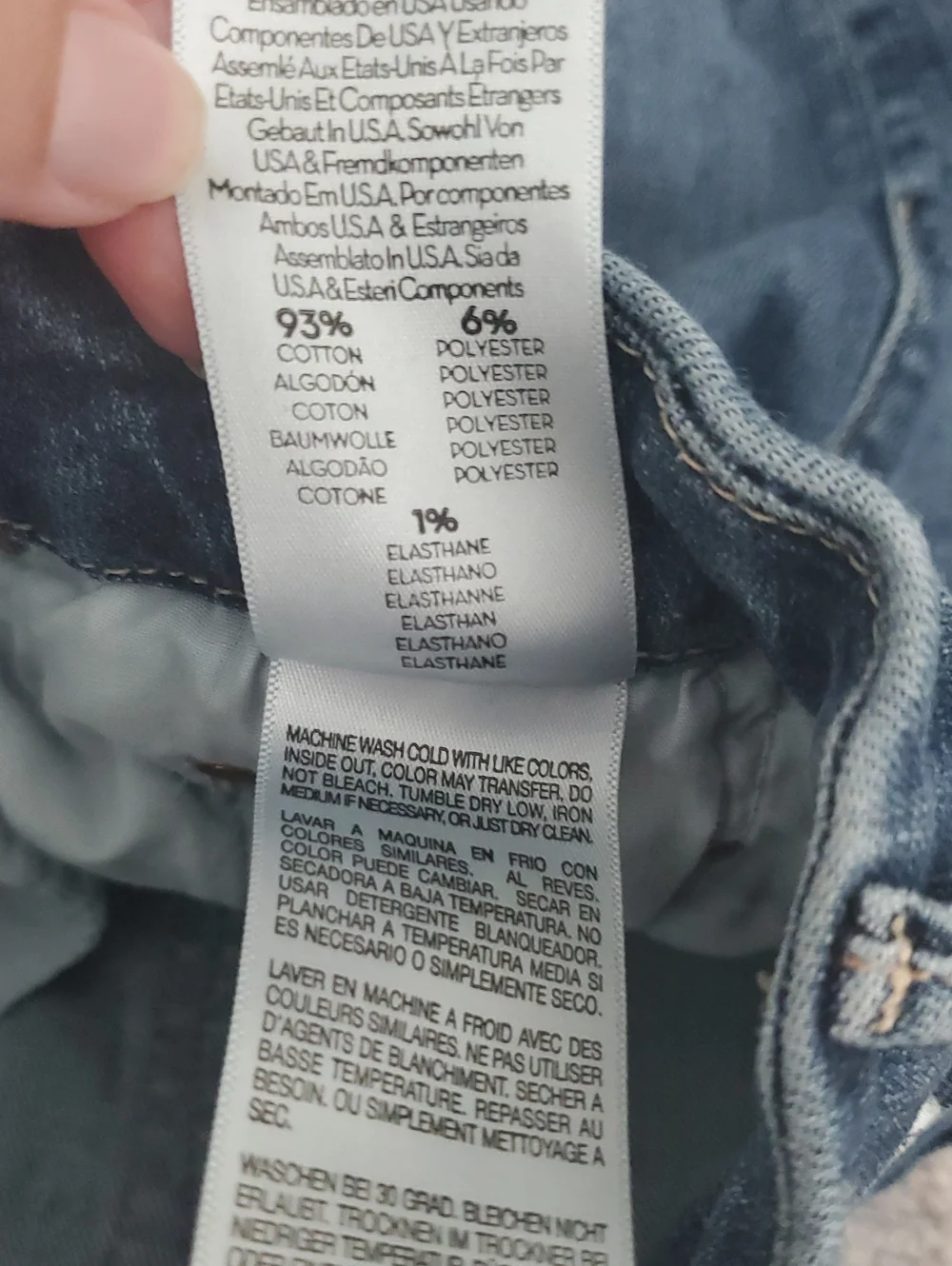 Mother Looker Ankle Fray Girl Crush Blue Stretch Soft Jeans Denim Pants Sz26